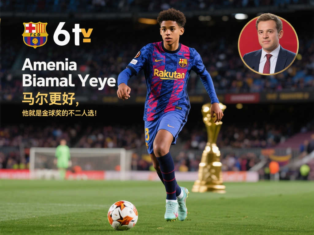 六台主持人：亚马尔无人能敌，堪称金球最佳人选