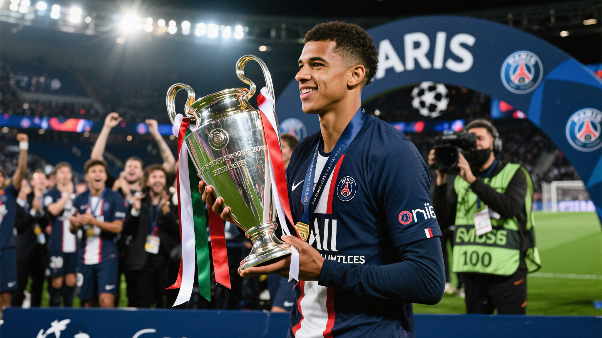 门德斯:巴黎荣耀周,欧冠梦成真 随着足球界的聚光灯再次投射到巴黎,这座充满艺术和激